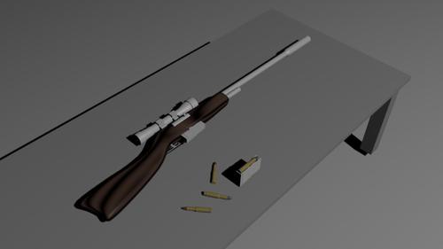 Semi-auto Sniper rifle preview image